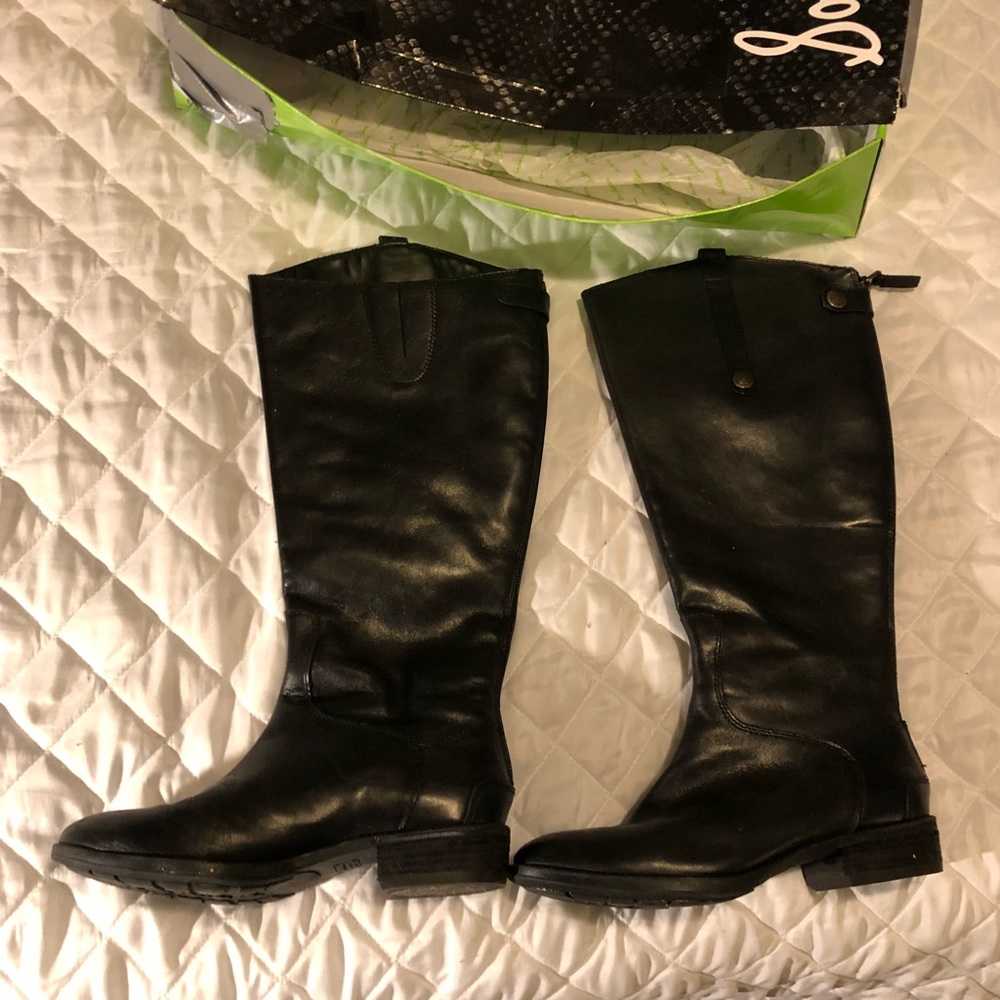 Sam Edelman Wide Calf Boots- size 7.5
